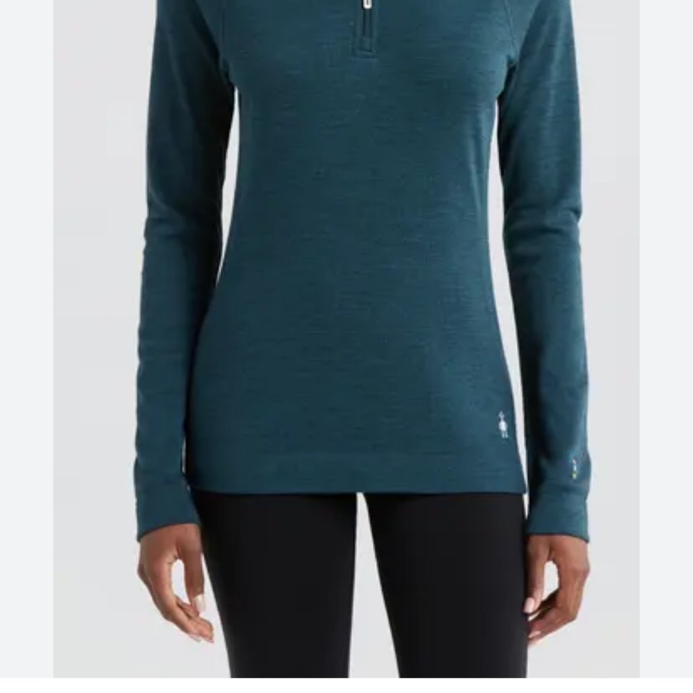SmartWool 2X  Classic Thermal Base Layer Top - Merino Wool, Zip Neck, XXL